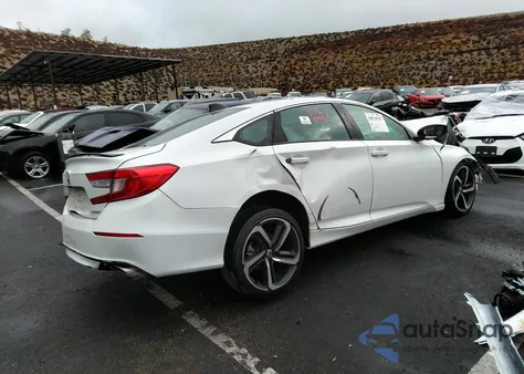2021 Honda Accord Sport from USA, damaged, VIN 1HGCV1F32MA027837